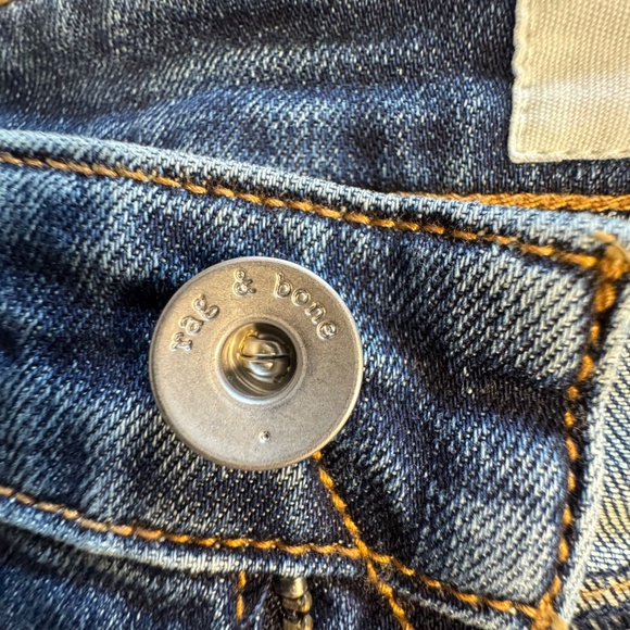 rag & bone Classic Blue Cropped Jeans - Picture 7 of 11